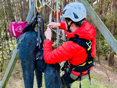 Redden van een collega op hoogte